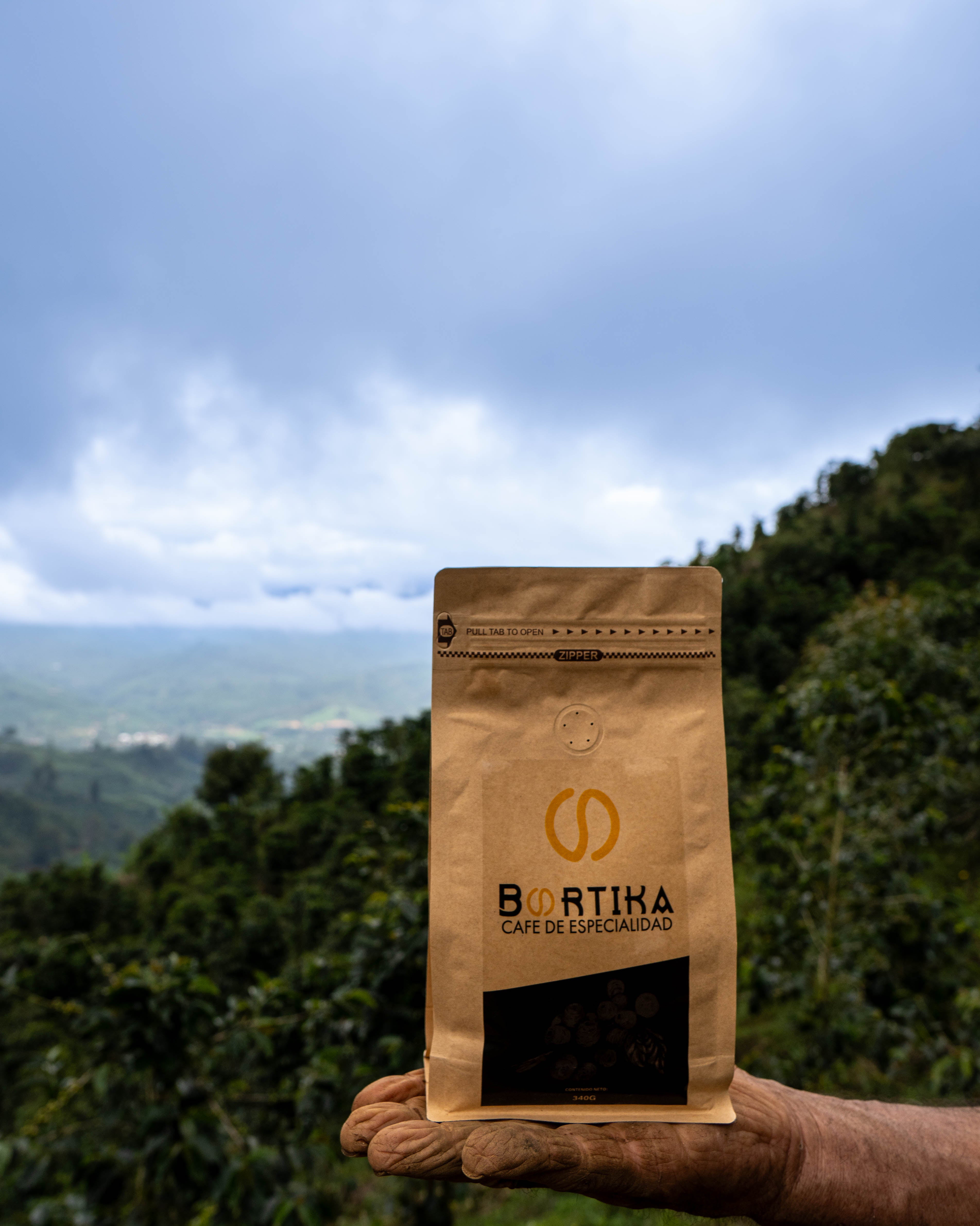 BORTIKA 12oz coffee bag